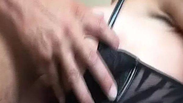 View uncensored scene titled : Hot German MILF Emma Starr swallows cum after rough doggy fuck