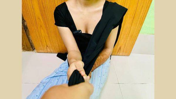 Play the uncensored video : Hot Desi Bhabhi Fucks Servant While Wife is Away - Riya Chowdhury Homemade Sex