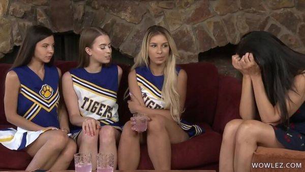 Stream the complete video called : Reagan Foxx Step Mom Lesbian Sex with Cheerleader - Pussy Licking & Face Sitting