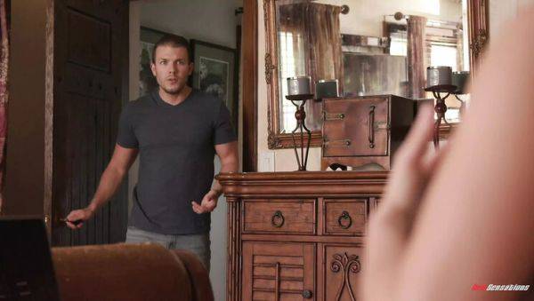 View uncut scene called : Big Cock Stretches Aria Banks' Tight Teen Pussy - Rough Stepsister Fuck