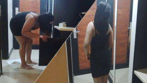 Play HD clip of : Sexy Indonesian Sales Girl Fucked Hard in Hotel Room - Creampie & Doggy Style