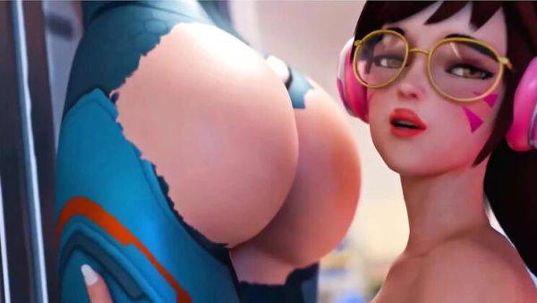 View this uncut clip named : Hot 3D Hentai Lesbian Pussy Eating - Hardcore Anime Sex