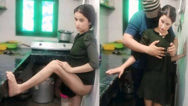 Play this full scene called : Desi Step Sister Fucked Hard by Step Brother in Kitchen - Rough Sex