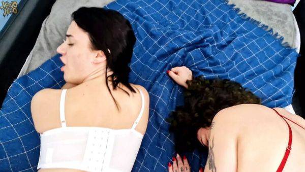 View this hardcore video titled : Hot Anal Foursome POV - Two Latinas Take Two BBCs in Their Big Asses