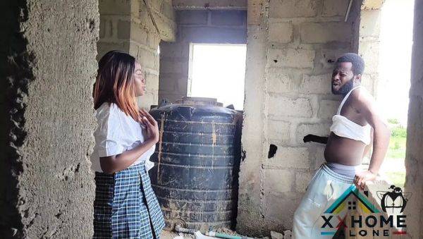 Watch this full movie named : Street Thug Pounds Young College Teen in School Uniform - Big Tits Amateur Fuck