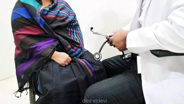 Enjoy watching this hardcore scene of : Desi Doctor Rahul Fucks Busty Nurse Sridevi in Clinic - Big Tits & Big Cock Action