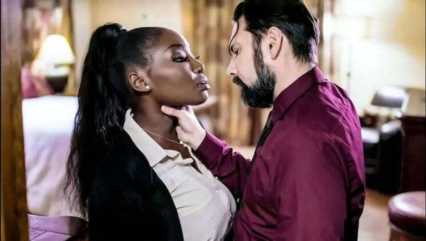 Stream the uncensored video called : Ebony MILF Real Estate Agent Osa Lovely Fucks Client Tommy Pistol Hard - Creampie & Rough Sex