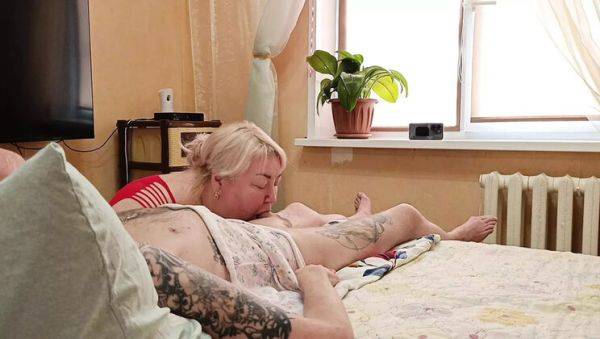 Enjoy watching the HD movie named : Thick Cum Swallowed by Cum-Hungry Russian MILF - Deep Throat Blowjob & Mouthful of Sperm