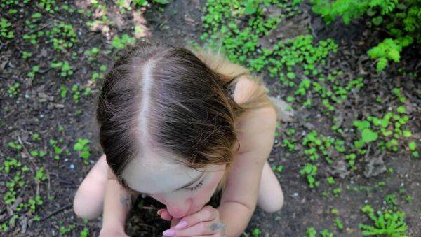 Stream this complete scene titled : Hot Ukrainian Teen xKendy Gives Best Deep Throat Blowjob - Cum in Mouth Close-Up