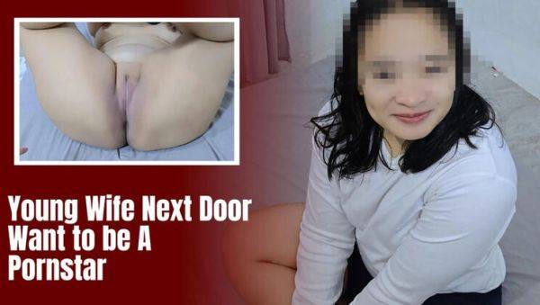 Stream this full video : Young Muslim Wife Next Door Wants to Be a Pornstar - Minokiiko Fucks Neighbor in 4K