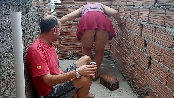 Enjoy watching full scene named : Hot bricklayer fucks hard on construction site - oral and sex action