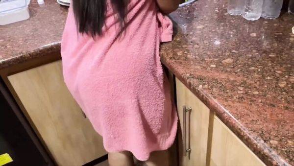 Stream full scene : Sexy Latina MILF Home Alone with Son-in-Law - Big Ass Doggy Style POV