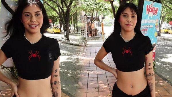 Play uncensored scene titled : POV: Hot 18-Year-Old Neighbor Gets Lost & Needs Help - Big Cock Blowjob & Cum Swallow