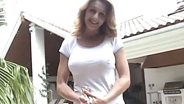 Play this HD scene : Hot MILF Cheryl Desilva Dominates & Sucks Tiny Cock in Steamy POV Blowjob