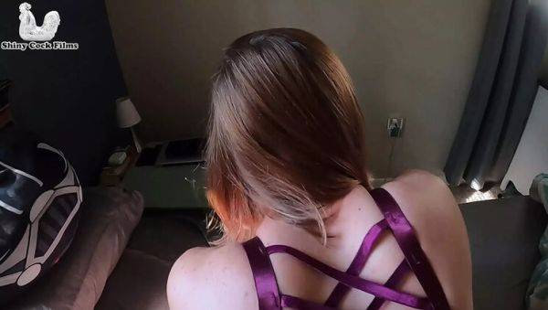 Watch the hardcore video of : Hot Stepmom Jane Cane Fucks Big Shiny Cock - Blowjob & Creampie