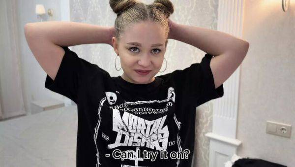 Watch complete scene titled : Hot Russian Teen 18yo Fucks Hard with Big Cock - Homemade Doggy Style & Blowjob