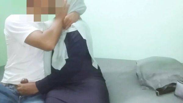 Watch complete movie called : Hijab Wife Cheats on Husband in Hotel - Big Ass Doggy & Creampie - Ferdygege