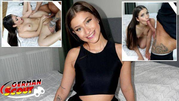 Stream this full scene named : Petite Latina Sofia Smith Gets Rough Casting Fuck by Stranger - Small Tits, Big Cock, Facial