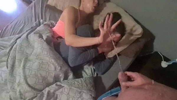 Watch full clip titled : 2 Petite Girls Peeing in Bed - Wet Clothes & Undressing After Wake Up Piss