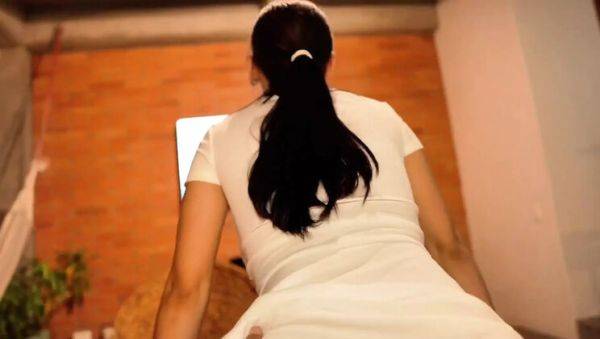 Play uncensored clip named : Hot Latina Personal Trainer Gets Creampie After Job Interview - Alicia Trece POV