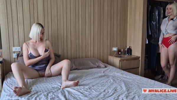 Stream this HD clip of : Step Sister Caught Playing With Pussy & Masturbating - Big Tits Ukrainian Amateur