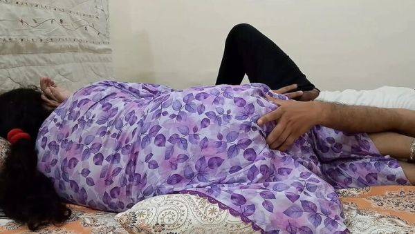 View this uncensored video of : Stepmom Fucks StepSon Hard - Big Tits & Rough Sex - QueenbeautyQB