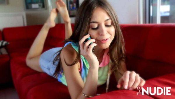 Enjoy watching the uncut scene of : Riley Reid Gives Sloppy POV Blowjob & Dirty Talk