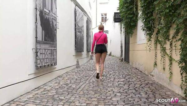 View HD clip of : German Scout Picks Up Tiny PAWG Teen Sandra Zee for Hot Street Fuck