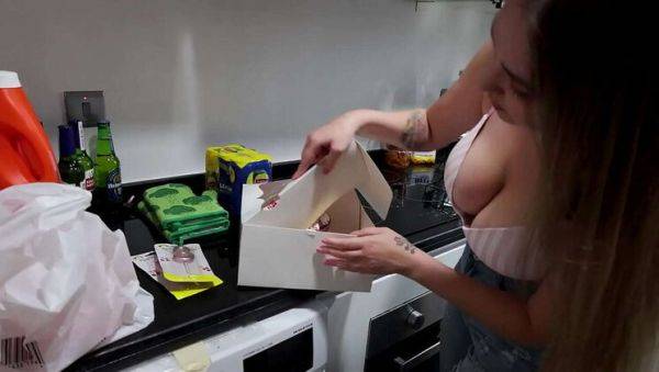 Watch HD video : Stepson Pounds Stepmom's Tight Ass Hard on His Birthday - Alina Rai