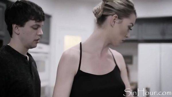 Play uncensored scene named : Busty Maid Anny Aurora Gets Rough BJ & Hardcore Ride By Homeowner