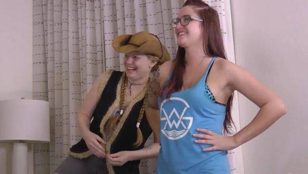 Enjoy watching full scene titled : Hot Lesbian Strip Game: Julie & Sassy Get Tied Up & Wild