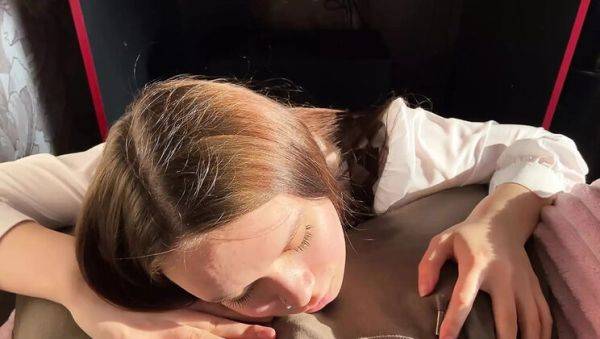 View the complete video titled : Stepdaughter sucks stepdad's dick instead of letting him play games - cum swallow & big tits - JuliaSayNo