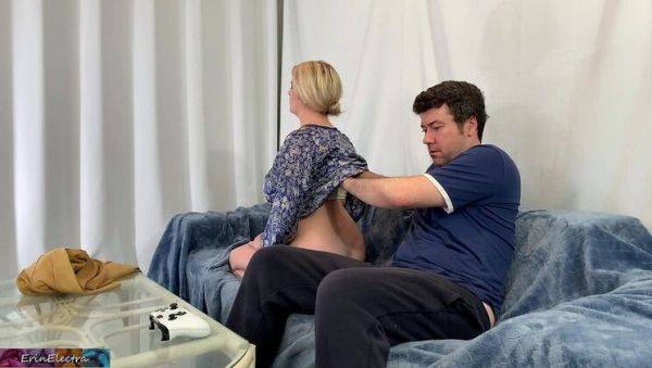 Watch complete movie of : Stepmom Erin Electra Fucks Stepson With Her Big Natural Tits - Homemade Anal Sex