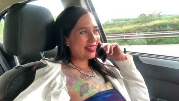 View HD scene called : Boss Makes Me Masturbate in Car on Highway - JhoanitaVioletta Outdoor Solo Fun