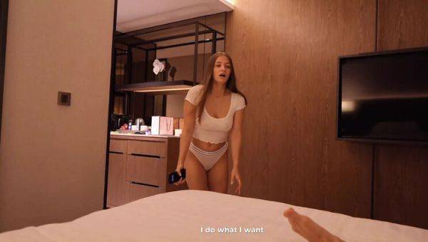 View hardcore clip : Step Sis Grabs My Dick Again - Creampie Fuck With Big Tits Elina Lizz