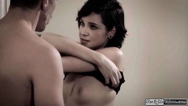 Play uncut movie : Boss Fucks Virgin Babysitter Cadey Mercury Hardcore