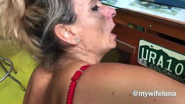 View this full clip : Luna Green Gives Her Big Ass to Markus Green for Anal Fix - Hot MILF Wife Takes Big Cock