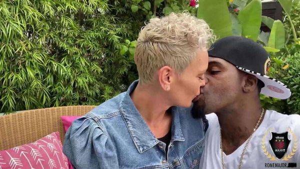 Watch complete video : Kaden Kole's Big Ass Bounces on Rome Major's BBC - Blowjob & Cowgirl Action