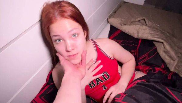 Play this HD movie of : Hot Redhead Nicole Murkovski Gives Intense Blowjob in Homemade POV Sex Tape