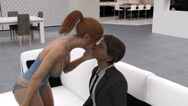 Play this hardcore movie titled : Hot Step Sister Jennifer Fingers Herself Watching Porn & Kisses Stepbrother John - Full HD