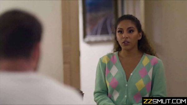 Enjoy watching uncut clip titled : Naughty Wife Catches Hubby Jerking Off - Liv Revamped