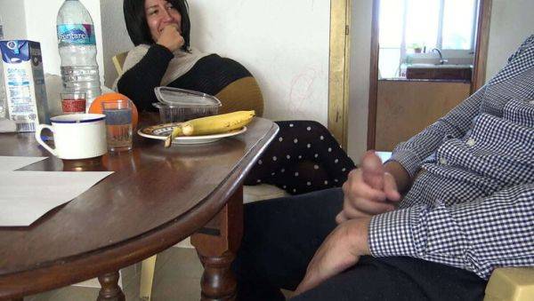 View this full video : Pregnant Stepmom Catches Me Flashing My Cock - Public Jerking & Cum Mouth Fun!