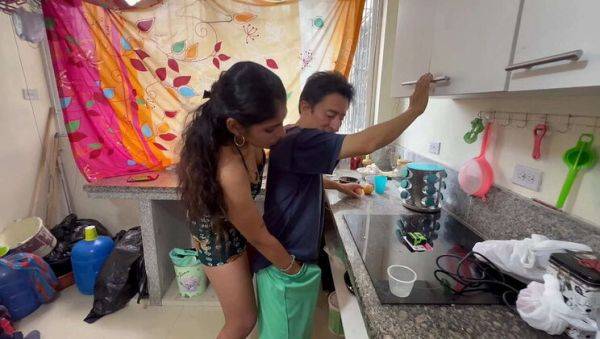 Enjoy watching this HD movie : Busty Stepmom Jerks Off Watching Step Son Pound Neighbor's Tight Pussy