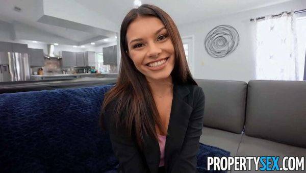 Stream the complete clip titled : Sexy Latina Real Estate Agent Fucks Boss Hard at Open House - Reyna DeLaCruz