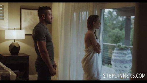 Stream uncut video titled : Skinny Step Sis Ashley Lane Pays Debt With Pussy To Step Bro