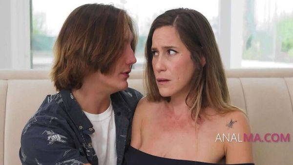 Stream this hardcore clip named : Step Mom Takes It Rough In The Ass - Painal MILF Anal Fuck