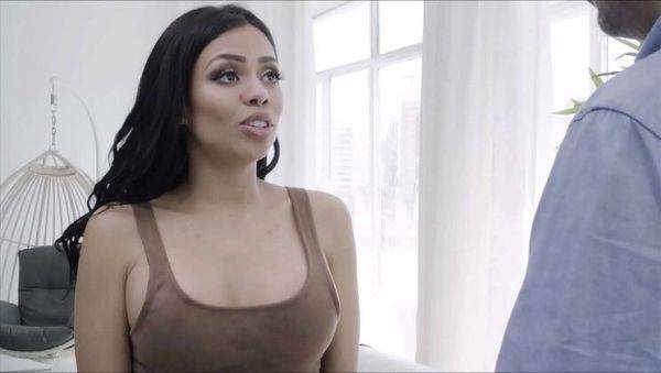 Play this HD video of : Big Tits Latina MILF Canela Skin Anal Fuck & Squirting Orgasm - Hardcore 4K Porn