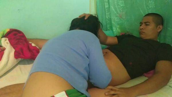 Enjoy watching this complete video titled : Hot MILF Gets Down on Her Knees for BBC Blowjob - Cum in Mouth & Dirty Talk