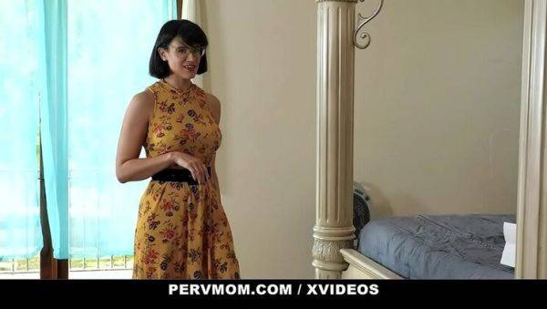 Stream this uncensored scene called : PervMom Penny Barber Fucks Stepson Hard - Big Tits MILF Cheats On Husband