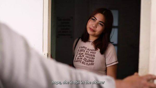 View uncensored movie called : Amateur Teen IsabelRruiz Fucks Friend's Dad in Shower Surprise - Petite Latina Homemade HD